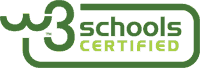 W3C Schools Certified