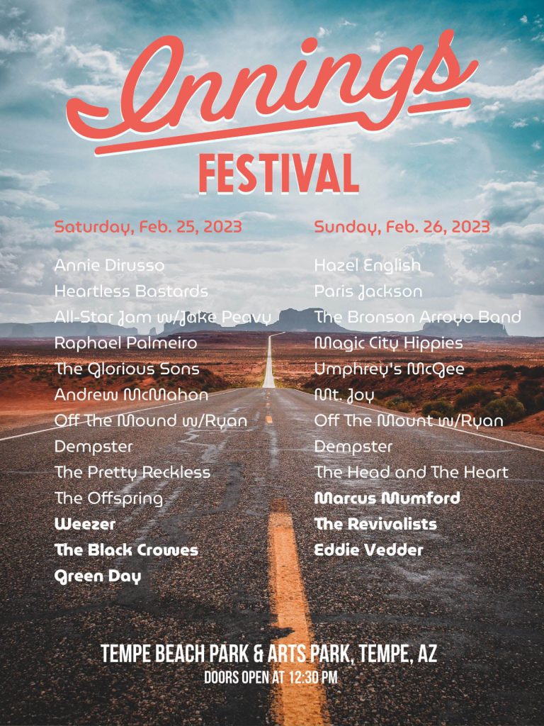 Innings Festival, 2023 poster design